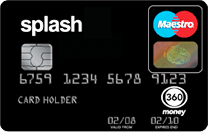 Splash Plastic Prepaid Card