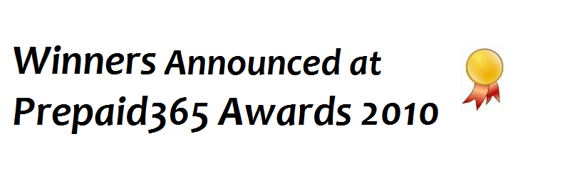 Prepaid365 Awards 2010 Winners Announced