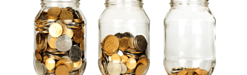 Saving in Jam Jars